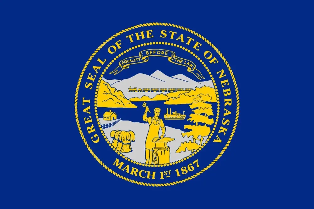 Nebraska state flag