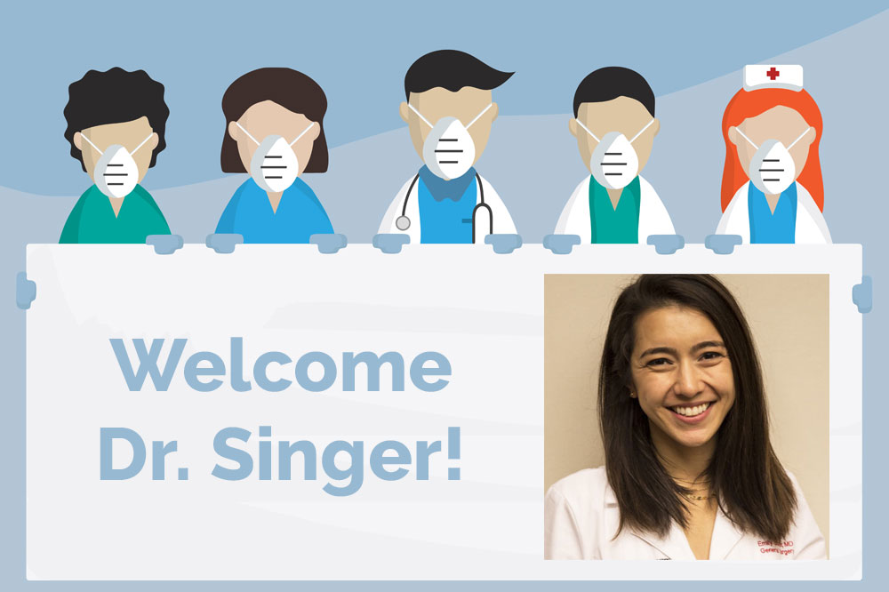 Welcome Dr. Emily Singer