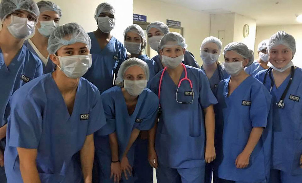 Ultimate Med Immersion – Patients in Scrubs at the Hospital