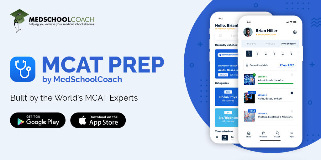 MCAT Prep by MedSchoolCoach (mobile app)