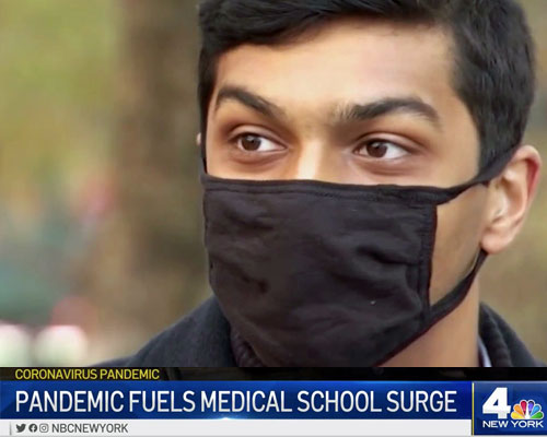 Pandemic Fuels Medical School Surge