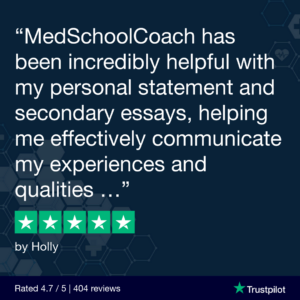 A review of MedSchoolCoach's personal statement and secondary essay services.