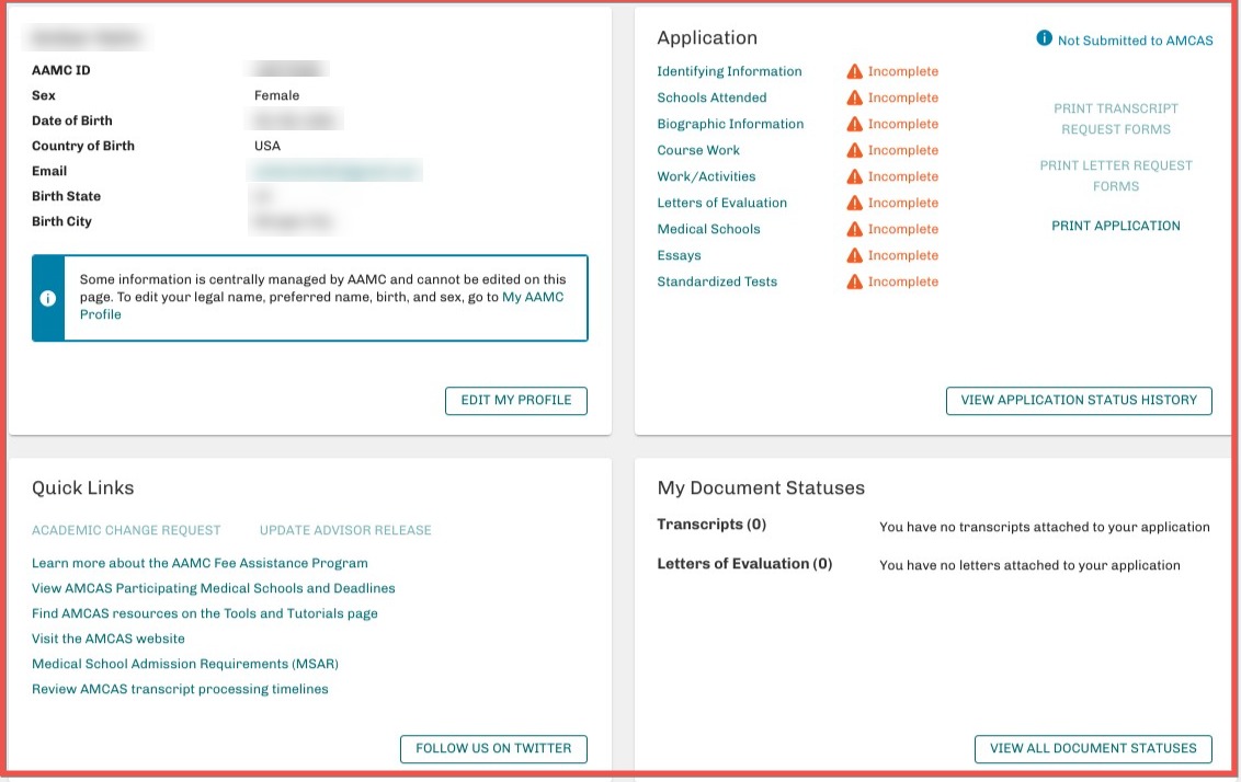 How To Fill Out the AMCAS Application 2024/25 MedSchoolCoach