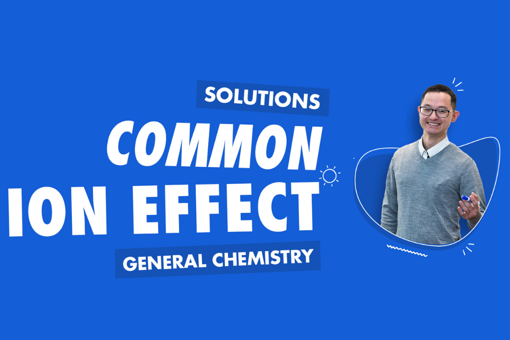 Solutions - Common Ion Effect - MCAT General Chemistry