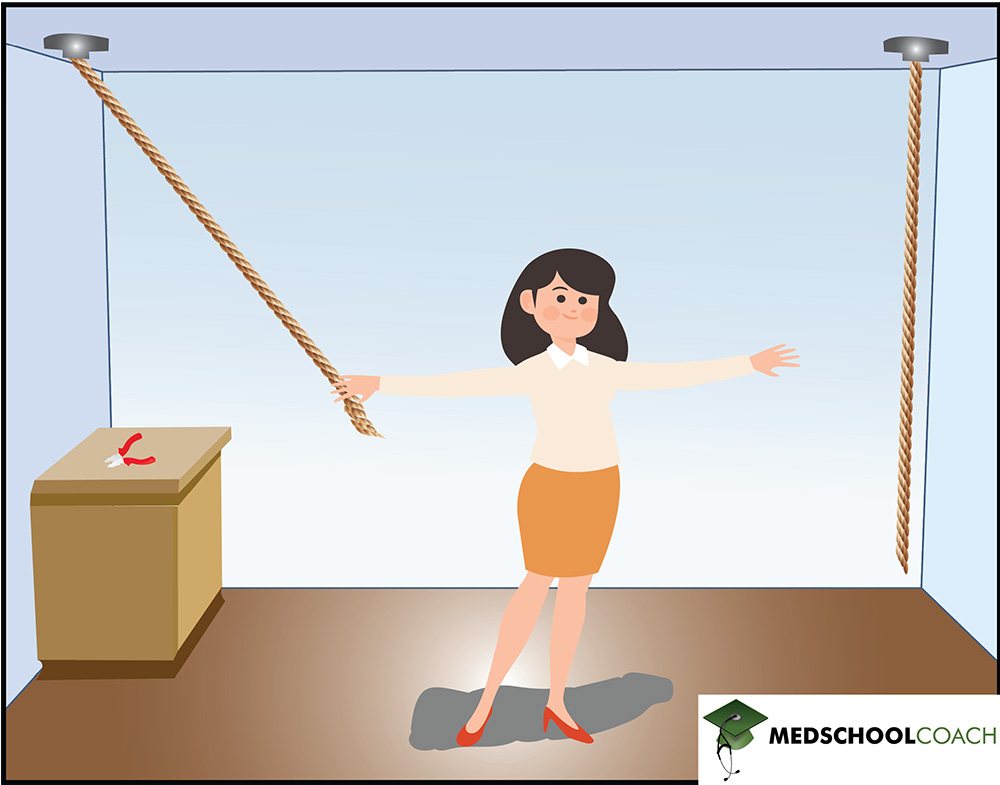 The String Problem is an example of arrangement problem solving - MCAT Psychology