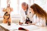 A student getting their medical education at a DO school.