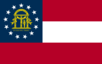 The Georgia state flag