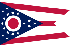 The Ohio state flag