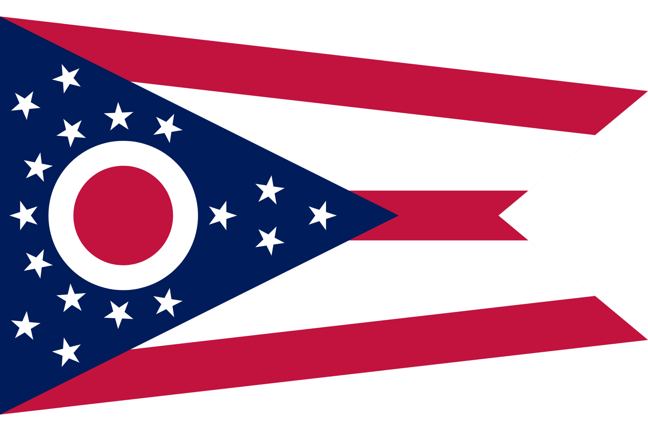 The Ohio state flag