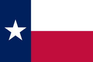 The Texas state flag