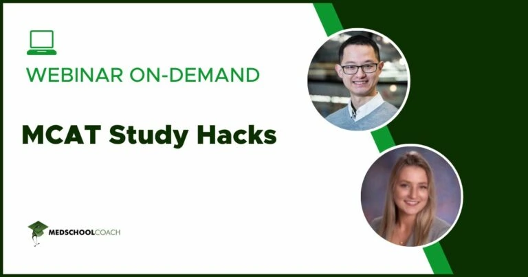 MCAT Study Hacks