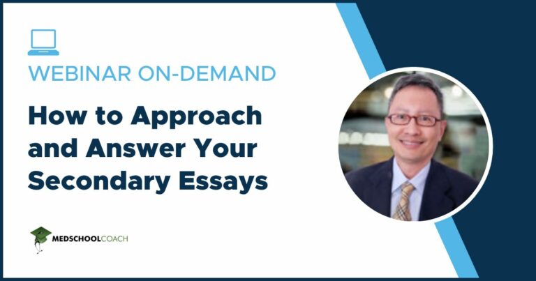 How to Approach and Answer Your Secondary Essays