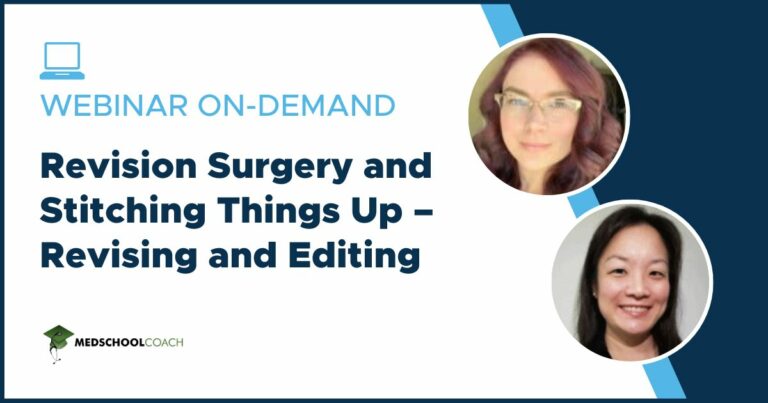 Revision Surgery and Stitching Things Up – Revising and Editing