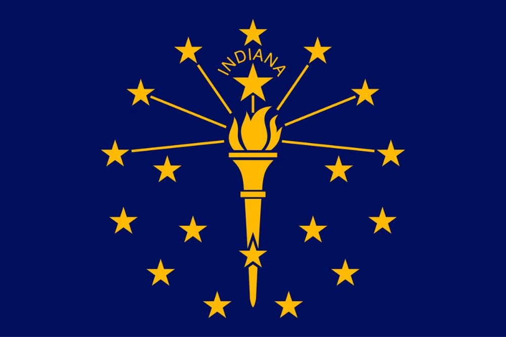 Indiana State Flag