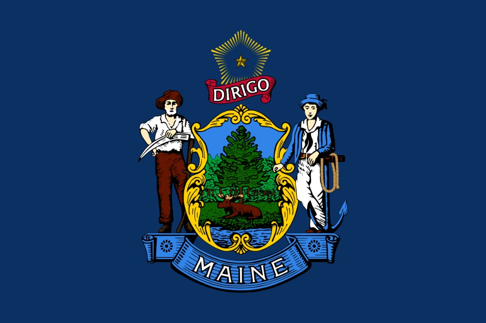 State of Maine Flag