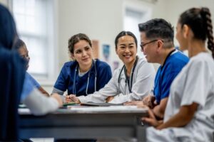 Medical Students Studying